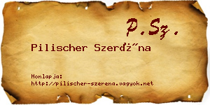 Pilischer Szeréna névjegykártya